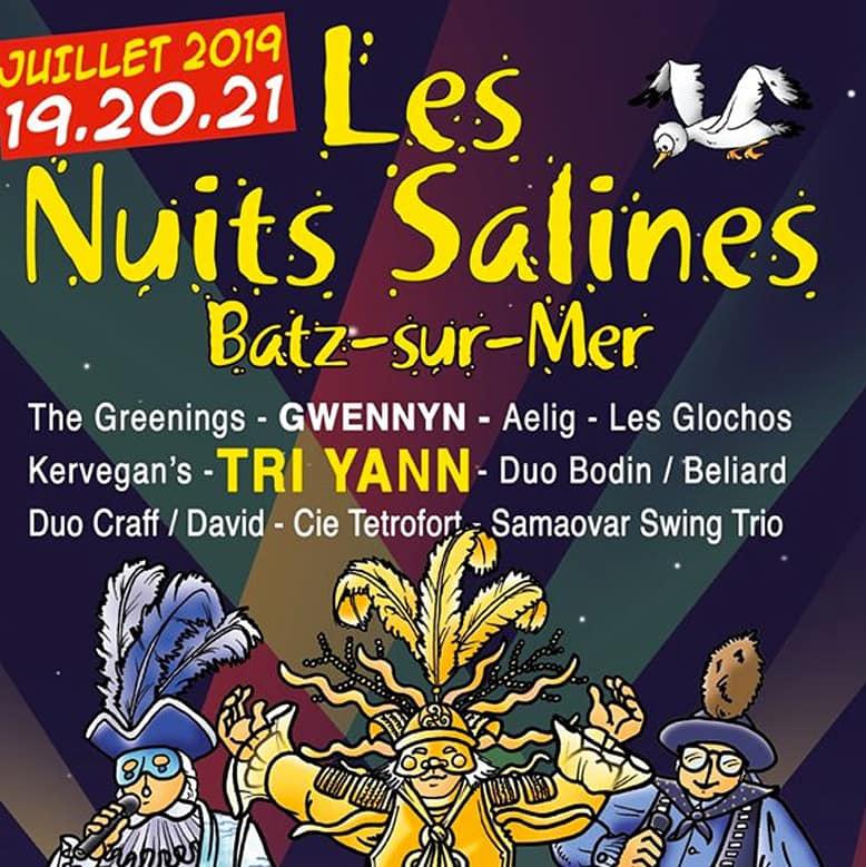 Dimanche 21 juillet 2019, le groupe SAMOVAR SWING TRIO était à Batz-sur-Mer (44), dans le cadre du festival LES NUITS SALINES !