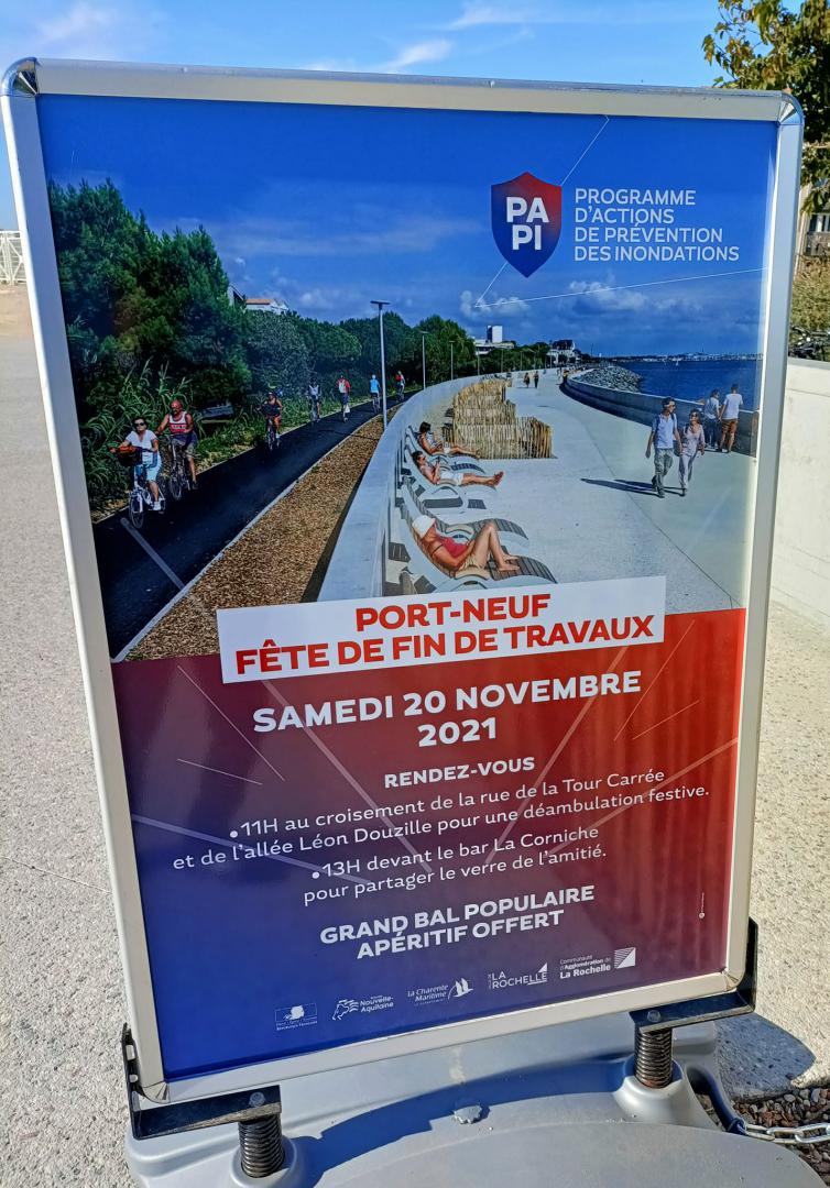 Samedi 20 novembre 2021, le groupe ONLY NEW JAZZ BAND était en formule 4tet à La Rochelle, pour l'inauguration des travaux de la digue à la Baie de Port Neuf ☀️!